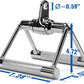Yes4All Tricep Press Down Cable Machine Attachment Set, LAT Pulldown Attachment, Cable Machine Accessories for Home Gym