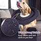 IDOMIK Dog Recovery Collar, Waterproof Soft Dog Cone After Surgery, Comfy Protective Elizabethan Collar Alternative for Dogs Cats, Adjustable Pet Neck Donut Cone Anti-Licking Biting Wounds,Grey,M