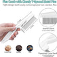 Dog Brush for Shedding Short Long Haired Cats, 5 in 1 Pet Grooming Kit for Small Medium & Large Animals. Removes Loose Fur, Mats, Tangled. Easy Cleaning. Undercoat Rake + Steam Brush Included