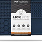 Pup Culture Dog Lick Mat for Dogs, Feeding Pad for Anxious Pets Plus 4 Different Puzzles for Mental Stimulation for Dogs - Supports Mental, Dental, and Digestive Health, Bite Resistant and Heavy Duty