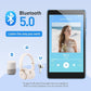 AGPTEK 96GB MP3 Player with Bluetooth and WiFi, T08X 4'' Android 14 MP4 Music Player with Spotify, Audible, APP Store, Up to 1TB, Blue