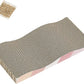 Cat Scratch Pad Cardboard cat scratchers for Indoor Cats Reversible Large Wide Corrugated with Catnip(1pcs)