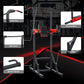 GYMAX Multi-function Power Tower, Heavy-duty Pull Up Bar Stand for Pull-ups, Push-ups, Vertical Knee, Leg Raises, Dip Stand, Strength Training, Workout Dip Station for Home, Gym, Fitness Equipment