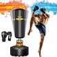 Punching Bag for Adults 70'', OKUGAFIT Freestanding Punching Bag for Adults -Suction Cup- Boxing Bag with Stand for MMA Muay Thai Fitness，Required Sand Refilling