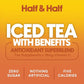 Ryl Half & Half Iced Tea – Antioxidant Superblend, No Artificial Ingredients, Zero Sugar, Five Calories, Low Carb, Non-GMO, Kosher, Gluten Free, Made in the USA, 12-Pack, 16 Fl Oz