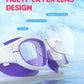 Kids Swim Goggles,Swimming Goggles for Kids 6-14, Anti-Fog UV Protection Pool Glasses for Boys Girls