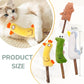 4-Piece Catnip Toys with Valerian Stick Catnip Toys with Various Cute Animal Styles, Plush Cat Toys for Indoor Cats, Cat Chew Toys Kitten Toys