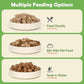 MON2SUN Freeze Dried Chicken Liver Cat and Dog Treats, Single Ingredient Natural and Healthy Dog Snacks, High Protein Training Treats & Food Topper, 6oz