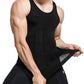 GKVK Mens Slimming Body Shaper Vest Shirt Abs Abdomen Slim