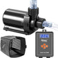 hygger 24V DC Adjustable Aquarium Water Pump & Wavemaker,30dB Quiet Return Pump,10-Speed Flow Control, Dry Run Anti-Block Protection for Freshwater Saltwater Ponds Fountains (80W,2377GPH/9000LPH)