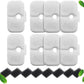 8 Pack Cat Fountain Filters & Sponges - No Trim Fit for PETLIBRO Dockstream PLWF Series (005/105/115/305) - Multi-Cat Homes