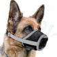 Dog Muzzle, Soft Air Mesh Muzzle for Small Medium Large Dogs Anti Biting Barking Chewing, Breathable Drinkable Adjustable Loop Pets Muzzle for German Shepherd Husky Labrador Retriever (Grey,XL)