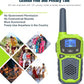 Walkie Talkies for Kids,Long Range 2 Way Radio 22CH VOX,Birthday Gift,Family Walkie Talkie for Camping Hiking Indoor Outdoor，Toys Gifts for 6-12 Years Old Boys Girls（No Batteries）
