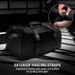 Hayabusa Mayweather Airstream Duffle Gym Bag for Women and Men - Black/Gold, 50L
