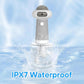 Dog Shampoo Dispenser, UFO Dog Shampoo Sprayer Electric Foaming Shampoo Dispenser for Dog and Cat Washing, for Bathtub, Kitchen Sink, Bathroom Cleaning, Grey