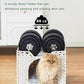Cat Beds Indoor Kitten House, Handwoven Rattan Cat Cave Pet Cube, Large Cat Houses, One Bed Mat, Foldable, Hideaway, 16.5x16.5x13.2 Inches, 2 S-Shaped Hooks in Living Room Bedroom White