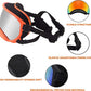 Dog Sunglasses, Large, UV Protection, Adjustable Strap, Soft Foam, Black