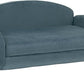 Paws & Purrs Cat Sofa Bed, Pet Couch for Indoor Cats Elevated Cat Beds with Removable Washable Mattress Cover for Kitten, Puppy or Small Animal- 31.5" Wide, Cornflower