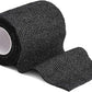 TOBWOLF 12PCS First Aid Self Adherent Bandage, 3" x5yd / 7.5cmx4.5m Cohesive Bandage Tape Wrap, Elastic Athletic Non Woven Fabric Sport Wrap for Sports, Medical - Black