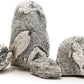 Natural Aquarium Rocks Silver Seiryu Rock Mountain Stone Fish Rocks for Aquariums and Terrariums Animal Feeding Box, Micro Landscape, Stone Landscape and Bonsai (5lb 2-5inch 4-5Pcs)