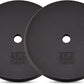 Yes4All Standard 1" Cast Iron Weight Plate - Ideal for Strength Training - Multiple Weight: 5LB to 25LB (Single & Set of 4)