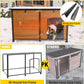 Aivituvin 59" Large Dog House 100% Insulated Dog Kennel with Liner for Winter,Waterpoof for Outdoor & Indoor Use.