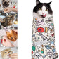 3-in-1 Cat Grooming Restraint Bag for Nail Trimming, Ear Cleaning & Medicine - Escape-Proof Design with Anti-Scratch Lining, Calming Pressure - Fits Cats & Kittens Up to 15lbs