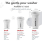 Dexas MudBuster Portable Paw Cleaner for Dogs, Large, Bright White Special Edition, Premium Pet Supplies and Accessories