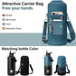 Insulated Water Bottle | Thickened Stainless Steel for Gym and Hiking with Straw, Carrier Bag, Handle Strap | BPA-Free 87 oz