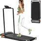 Walking Pad with Incline - Dual-Sided 2 in 1 Under Desk Treadmill with Shiatsu Foot Massager, 330LBs Walking Pad Treadmills for Home and Office, LED Display and Remote Control