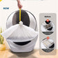 KONE Cat Litter Bags for Robot 3/4, 2 mil Thickened Drawstring Waste Drawer Liners Compatible with Most Self-cleaning Automatic Boxes - 57 Count Pet Kitten Poop Disposable Replacement Bag, 5-9 Gal