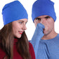 9" Multifunctional Lightweight Beanies Hats Snug Fitting, Running Skull Cap Helmet Liner Sleep Caps