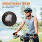 Cycling Gloves with Shock-Absorbing Pad, Extra Grip, Flexible Fit, Light Weight, Breathable for Men and Women Mountain Biking