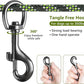 Tresbro Dog Camping Leash, 50ft/75ft/100ft Trolley System for Dogs up to 300lbs, Portable Lightweight Runner Lead for Yard, Reflective Dog Tie Out Cable for Camping, Courtyard, Park, Outside