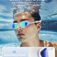 Swim Goggles, Unisex Adult Swimming Goggles for Men Women Youth - Anti Fog, Anti UV, No Leakage, HD Wider View