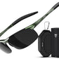 ATTCL Men's Sports Polarized Sunglasses Men for Driving running Fishing Golf - UV Protection Sun glasses Metal Frame