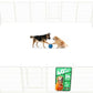 FXW Rollick Unleashed Dog Playpen for Indoor, Yard, RV Camping, 40 inch 24 Panels for Medium and Large Dogs, White│Patented