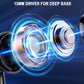 Wireless Bluetooth 5.4 Earbuds, Ear Buds LED Power Display Headphones 6D Stereo, Bluetooth Earbuds in-Ear Noise Cancelling Mic, 40H Playback Mini Case IP7 Waterproof Sports Earphones for Android iOS