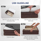 FURTIME Orthopedic Dog Bed for Extra Large Dogs - XL Plus Washable Dog Sofa Beds, Supportive Foam Pet Couch Bed with Removable Washable Cover, Waterproof Lining and Nonskid Bottom, Khaki