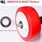 Ab Roller Wheel, Core Exercise Equipment - 880 lbs Weight Capacity, No Noise Ab Wheel for Home Gym Workout