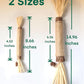 14.96 Inches Huge Silvervine Sticks Cat Toys, Large Natural Catnip Kittens Chew Toy for Teeth Cleaning,Big Catmint Blend Stick, Dental Kitty Chews for Indoor(2 Pack)