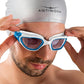AqtivAqua Swimming Goggles, DX Wide View Swim Goggles for Adult Men Women, Anti Fog No Leaking
