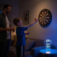 Light Up Dart Holder, 16 Colors Changing Lights Acrylic Dart Holder Stand with Remote Control, Birthday Christmas Gifts for Men Player or Darts Enthusiasts