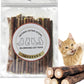 Silvervine Sticks for Cats, 30PCS Kitten Toys Catnip Toys Matatabi Silvervine Sticks Kitty Chew Toys Wooden Stick Kitten Teething Toys Molar Suitable for Cats of All Ages