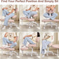 Meditation Chair Cross Legged ADHD Office Chair for Adults with Wheels Ergonomic Back Support and Leg Rest for Multi Position Criss Cross Sitting Kneeling and Yoga Height Adjustable, Leather Style