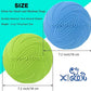 Dog Flying Disc, 2 Pack Dog Flyer Toys, Soft Rubber Interactive Lightweight Flying Disc Dog Toy for Small Large Dogs - Floats in Water & Safe on Teeth, 7.2 inch.