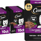Cesar Filets in Gravy Wet Dog Food Filet Mignon Flavor, 1.76 oz. Mini-Pouch (20 Count, Pack of 1)