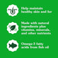 Greenies Feline Smartbites Skin & Fur Health Crunchy and Soft Cat Treats, Chicken Flavor, 16 oz. Tub
