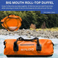 Malo'o Waterproof Dry Bag Duffel 40L/60L/100L, Roll Top Duffel Keeps Gear Dry for Kayaking, Rafting, Boating, Swimming, Camping, Hiking, Beach, Fishing - Internal & External Pockets and Molle Loops