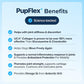 PupFlex+ Hip and Joint Supplement Dogs, Vet Created Soft Chews with UC-II® Collagen for Dogs, CurcuVET® & Omega 3, Proven More Effective Than Glucosamine Chondroitin, Dog Joint Supplement (60 ct)
